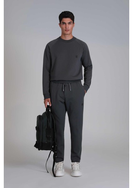 Grant Erkek Sweatshirt Siyah