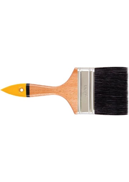 Luna Black Ahşap Saplı Yağlı Boya Fırçası No:4