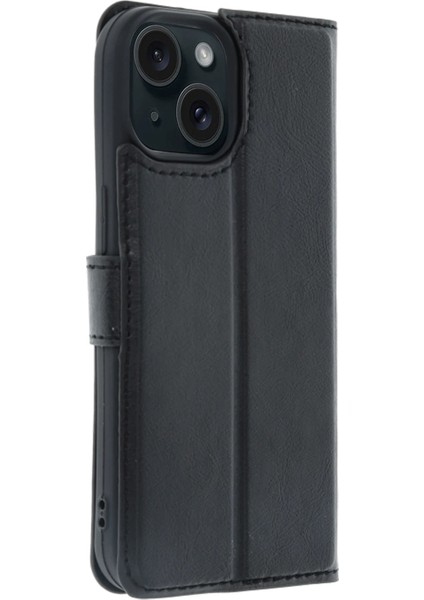 Zengezur Newface Apple Iphone 15 Trend S Plus Kapaklı Kılıf - Siyah fiyatları