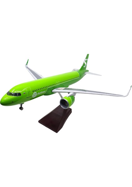 1/80 Ölçekli S7 Airlines Airbus A320 Neo Model Uçak fiyatları