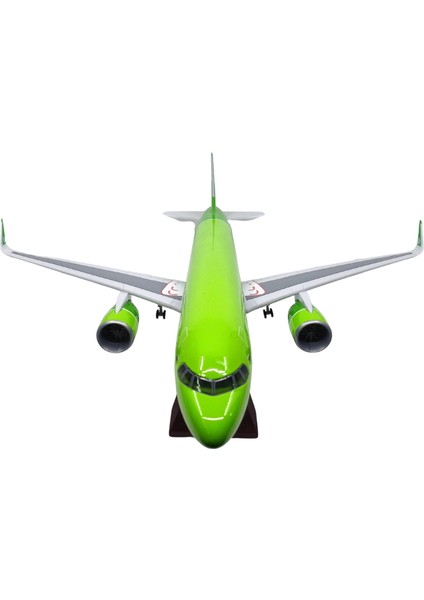 1/80 Ölçekli S7 Airlines Airbus A320 Neo Model Uçak modelleri