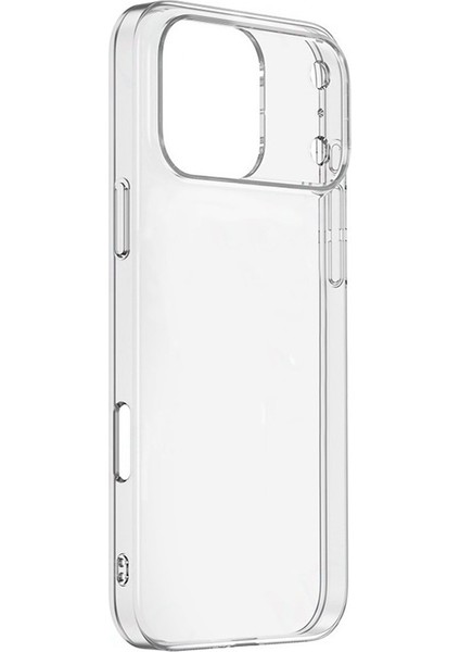 iPhone 17 Pro Uyumlu Şeffaf Sert Mika Kılıf – Sararma Karşıtı, Yükseltilmiş fırsatları