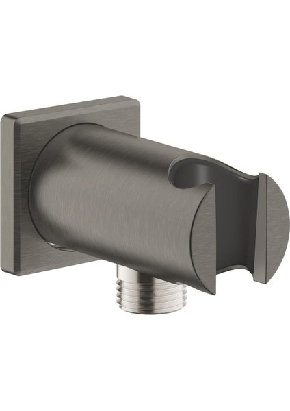 Modern Metalik El Duşu Çıkış Dirseği, Şık ve Dayanıklı Tasarım.