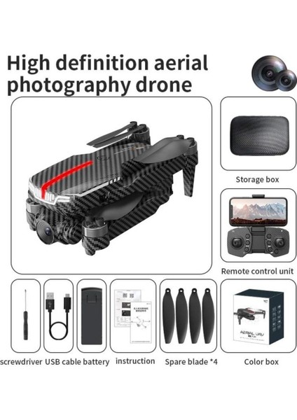 Aerial Drone HD Coklu Kamera, Brushless, Optical Flow, 20 dk Ucus, 100 m, Obstacle Avoidance modelleri