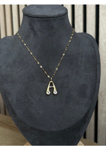 A Harfli Çelik Kolye fiyatları