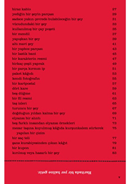 Çerçöp Avcısı Keri Smith Hobi Kitabı 208 Sayfa Yaratıcılığınızı Geliştirin fırsatları