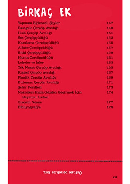 Çerçöp Avcısı Keri Smith Hobi Kitabı 208 Sayfa Yaratıcılığınızı Geliştirin