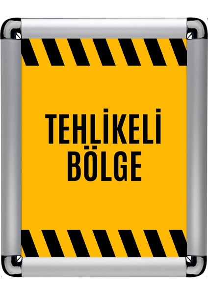 A3 (30X42) Alüminyum Açılır Kapanır Rondo Çerçeve