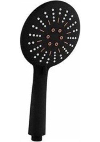 Çift Fonksiyonlu Siyah Tasarruflu Duş Başlığı, Şık ve Verimli Tasarım