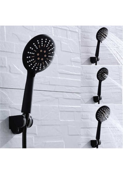 Çift Fonksiyonlu Siyah Tasarruflu Duş Başlığı, Şık ve Verimli Tasarım fiyatları