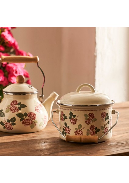 Rose Emaye Demlik Krem (2 Lt) indirimleri