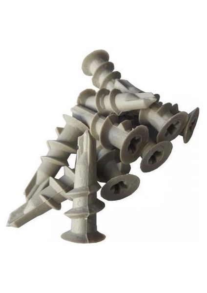 Plastik Dubel Turbolet Uzun ( 100 Adet )