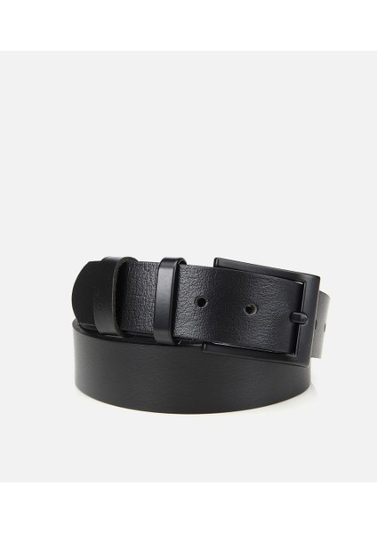 06KEH311520A100 ERKEK Deri Siyah Kemer