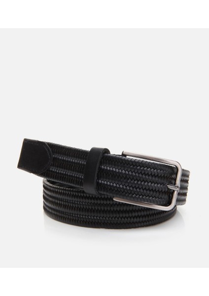Erkek Deri Siyah Kemer