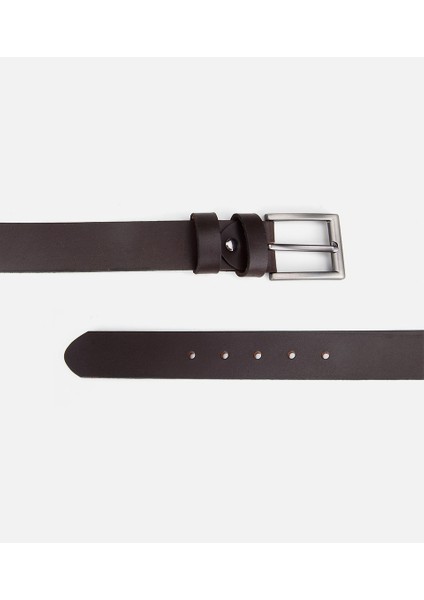 06KEH311520A480 ERKEK Deri Kahverengi Kemer