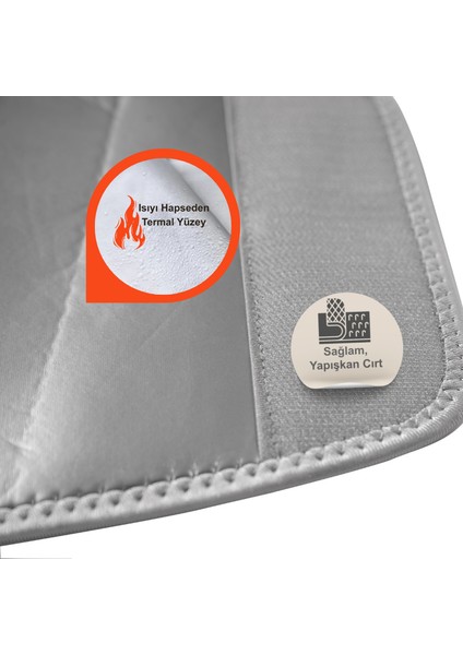 Joınfıt Termal Sauna Bel Göbek Eritme Incelme Terleme Korsesi Termal Sauna Kemer XL