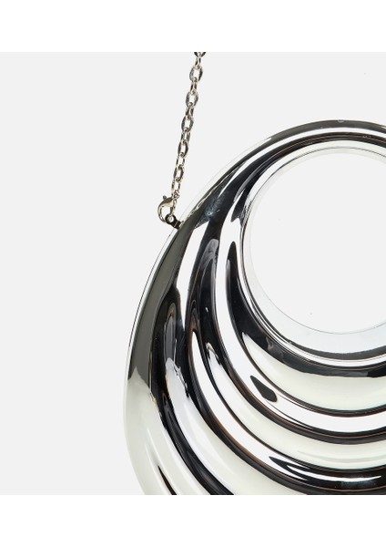 03CAH312270A210 KADIN Lame Metalik Portföy Çanta