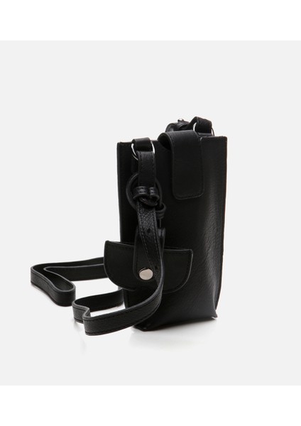 04CAH290760A100 Deri Siyah Erkek Çanta x Danilo Zanna