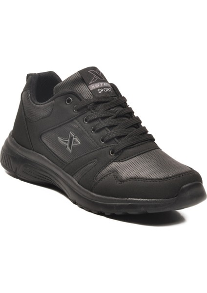 Siyah Bağcıklı Hafif Esnek Erkek Spor Ayakkabı Xstep 020-CILT M fırsatları