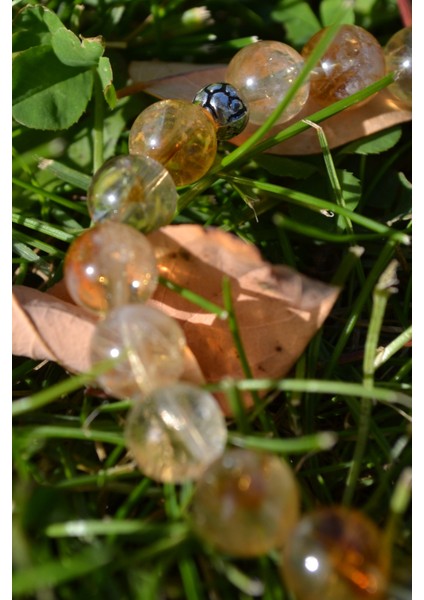 Sitrin Bileklik Doğaltaş 8mm fırsatları