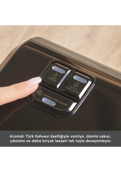 Hatır Hüps Aroma Türk Kahve Makinesi Bronze