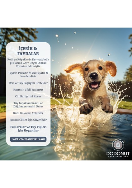 Pure&care Doğal Kedi ve Köpek Şampuanı, Alkol, Sls/sles, Paraben, Silikon Içermez, 400 ml fiyatları