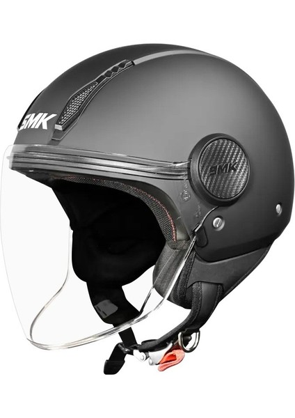 Laminar Açık Kask Mat Siyah