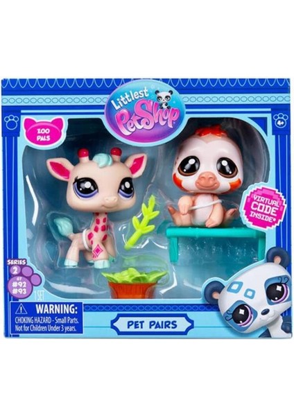 00586 - Littlest Pet Shop 2 Li Figür Set (Lisinya)