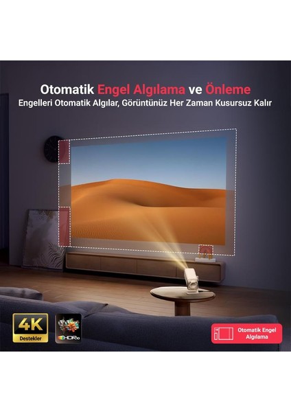 Aurzen Boom Air Android Google Tv 4K Destekli Projeksiyon Cihazı +HDR10+TOF Auto Focus+Auto Keystone+6g Wifi+6.1bt+Dolby Ses Sistemi+Powerbank Desteği - Ps5/ps4/xbox indirimleri