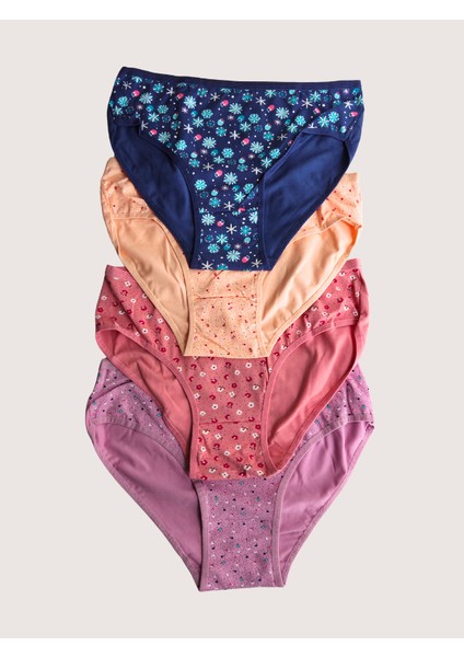 5’li Bayan Düz Bikini Külot Paketi – Karışık Renk L Xl Beden fiyatları