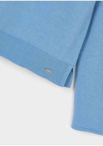 Kız Çocuk Balıkçı Yaka Kazak modelleri