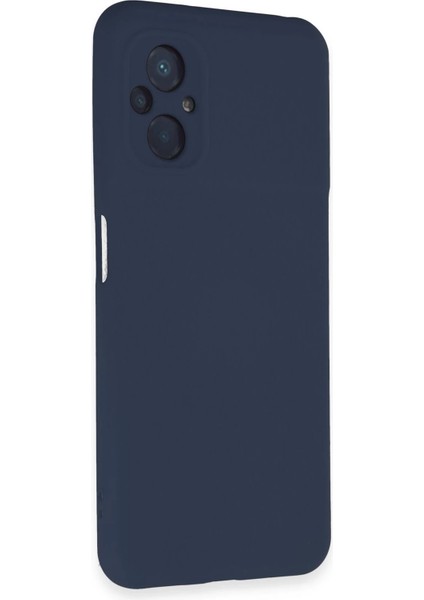 Zengezur Newface Xiaomi Poco M5 Kılıf Nano Içi Kadife Silikon - Lacivert fiyatları