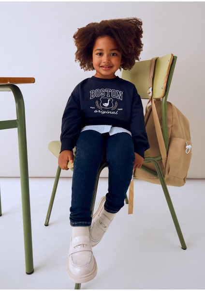 Kız Çocuk Kot Pantolon
