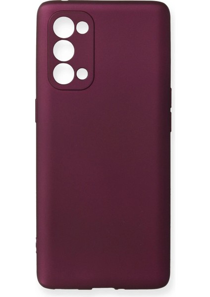 Zengezur Newface Reno 5 Pro Kılıf First Silikon - Mürdüm