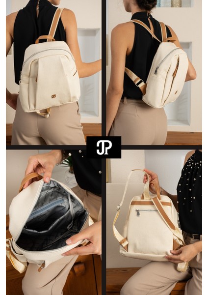 Orijinal Just Polo Collection Lüks Konfor Modeli Ayarlanabilir Askılı Çok Gözlü Şık Sırt Çantası fiyatları