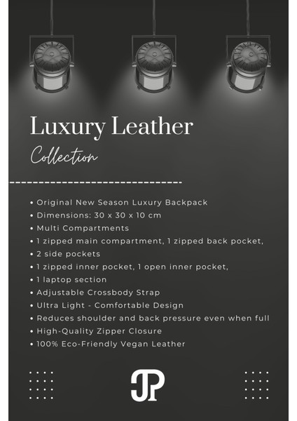 Orijinal Just Polo Collection Lüks Konfor Modeli Ayarlanabilir Askılı Çok Gözlü Şık Sırt Çantası modelleri