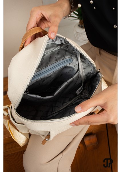 Orijinal Just Polo Collection Lüks Konfor Modeli Ayarlanabilir Askılı Çok Gözlü Şık Sırt Çantası fırsatları