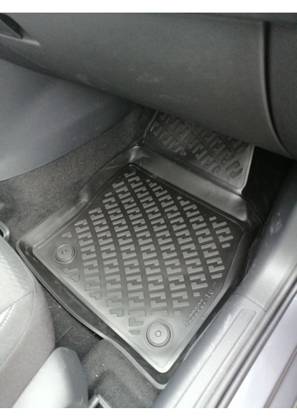 Volkswagen Polo 2023 ve Sonrası Life-Syle Paket 3D Havuzlu Paspas ve 3D Bagaj Havuzu Üst modelleri