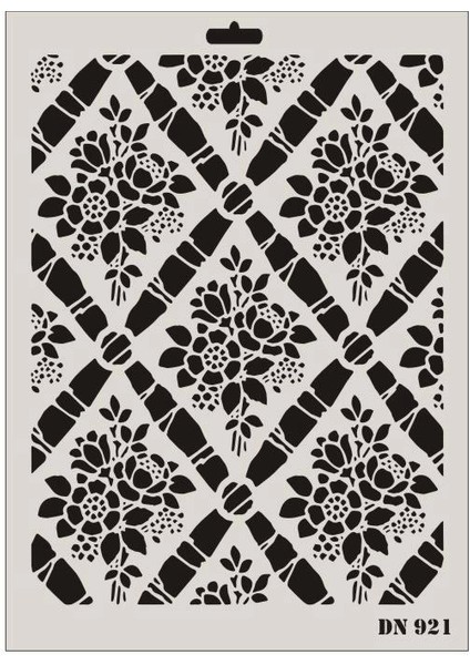 Rich Dantel Seri DN-921 Stencil 35X25 cm