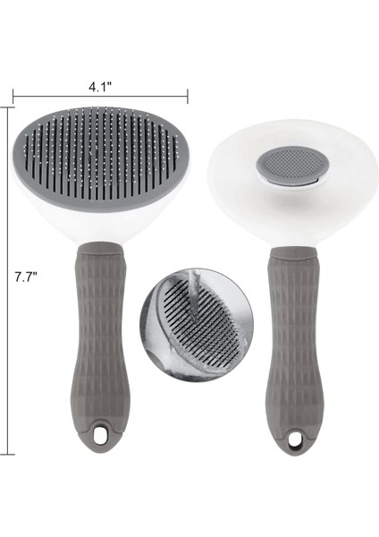 Kedi Köpek Tüy Toplayıcı Pet Tarak 20 cm