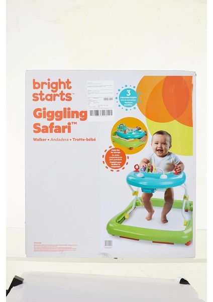 , Saklama Amaçlı Kolay Katlanan Kıkırdatan Safari Yürüteç, 6 Aylık ve Üzeri