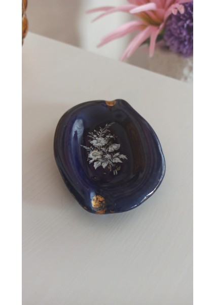 Vintage Kobalt Porselen Desenli Küllük & 11 cm fiyatları