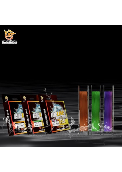 Hook Lıne X8 Upgrade Pe Lıne Ip Misina – 150MT Multi Color