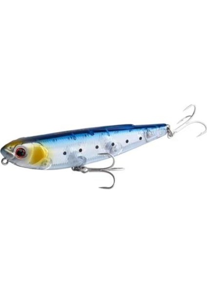 Crazy Dog 7.5cm 8gr Su Üstü Maket Yem Blue Mirror