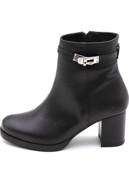 2599 Kadın Deri Bot