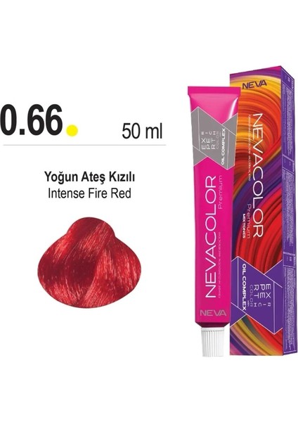 color Saç Boyası 0.66 Yoğun Ateş Kızılı