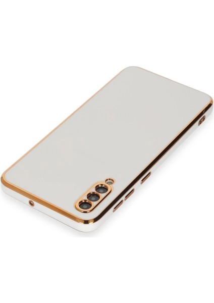 Zengezur Newface Samsung Galaxy A50 Kılıf Volet Silikon - Beyaz fırsatları