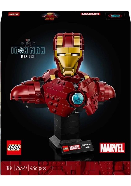 Bfs LEGO Marvel Iron Man Mk4 Büstü 76327 fırsatları