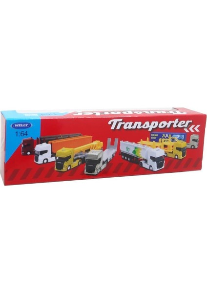 68021SS-F-GW Welly 1 64 Scanıa R730 Traıler 48 fırsatları