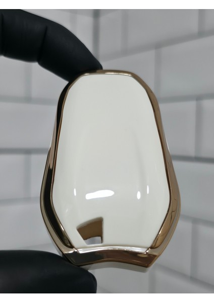 Opel Astra Corsa Mokka Grandland Vivaro Crossland Far Göstergeli Anahtar Kılıfı Beyaz Gold fırsatları